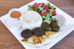Turkish Food & Mediterranean Food Vegetarian Plate