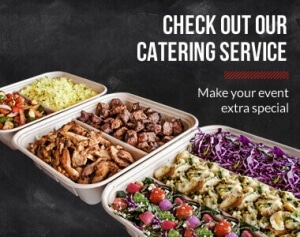 Check out our catering service. Make your event extra special