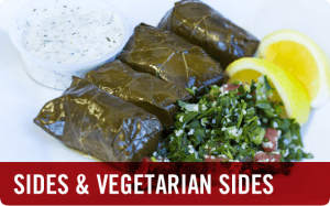 Mediterranean Food - Turkish Sides and Vegetarian