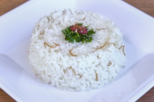 Turkish Food and Mediterranean Food Rice Pilaf Vegetarian Meals