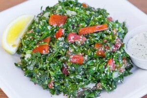 Turkish Food and Mediterranean Food Tabouli Salad
