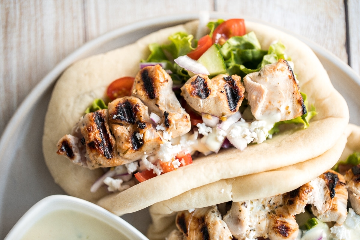 How to make Homemade Greek Chicken Gyro Recipe - DonerG