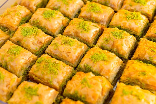 Baklava, Turkish Food & Mediterranean Food